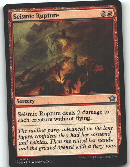 Seismic Rupture