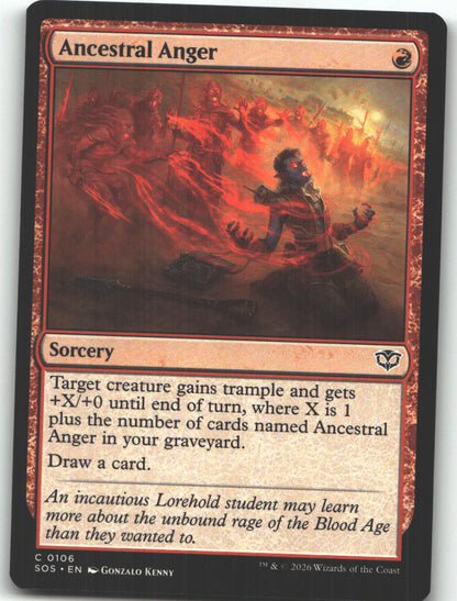Ancestral Anger