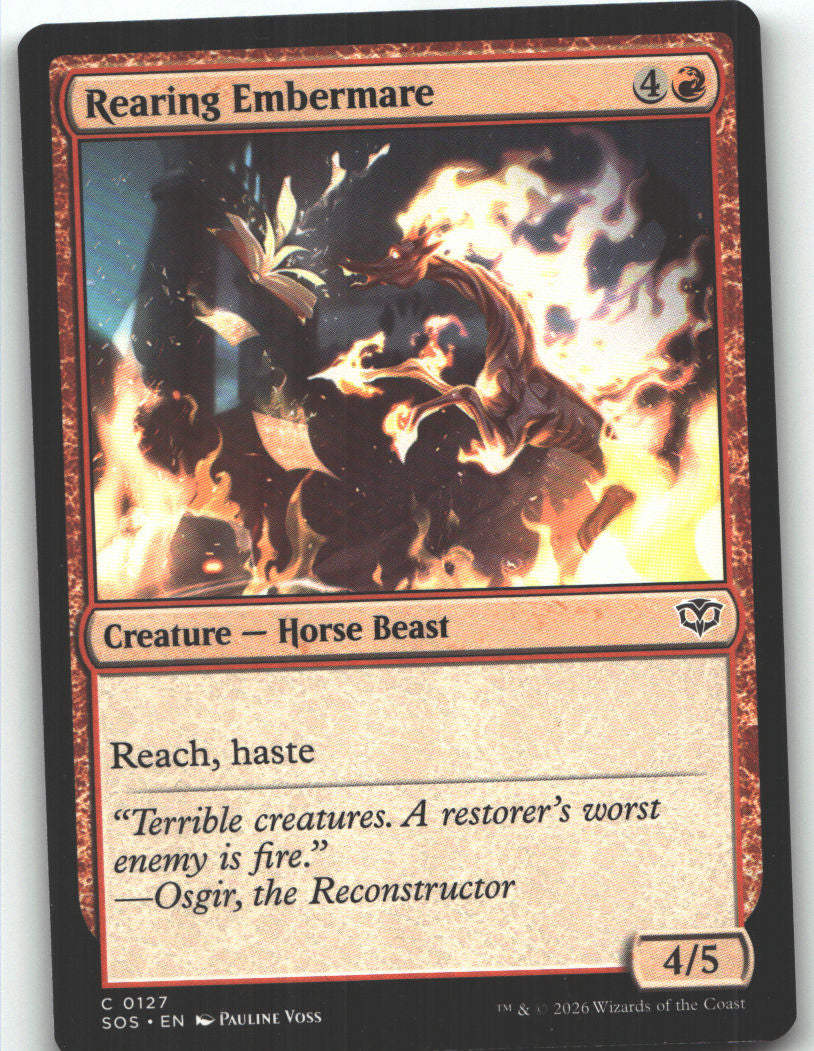 Rearing Embermare