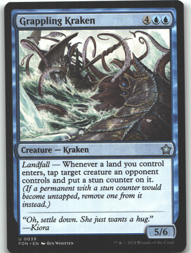 Grappling Kraken