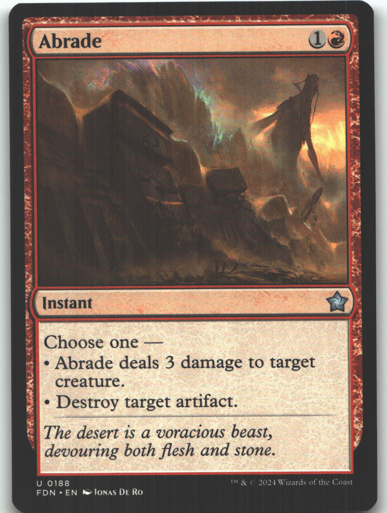 Abrade