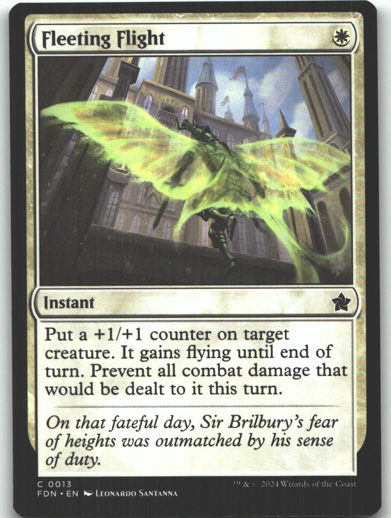 Fleeting Flight