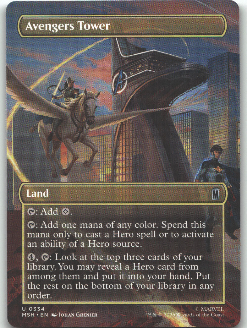 Avengers Tower (Borderless)