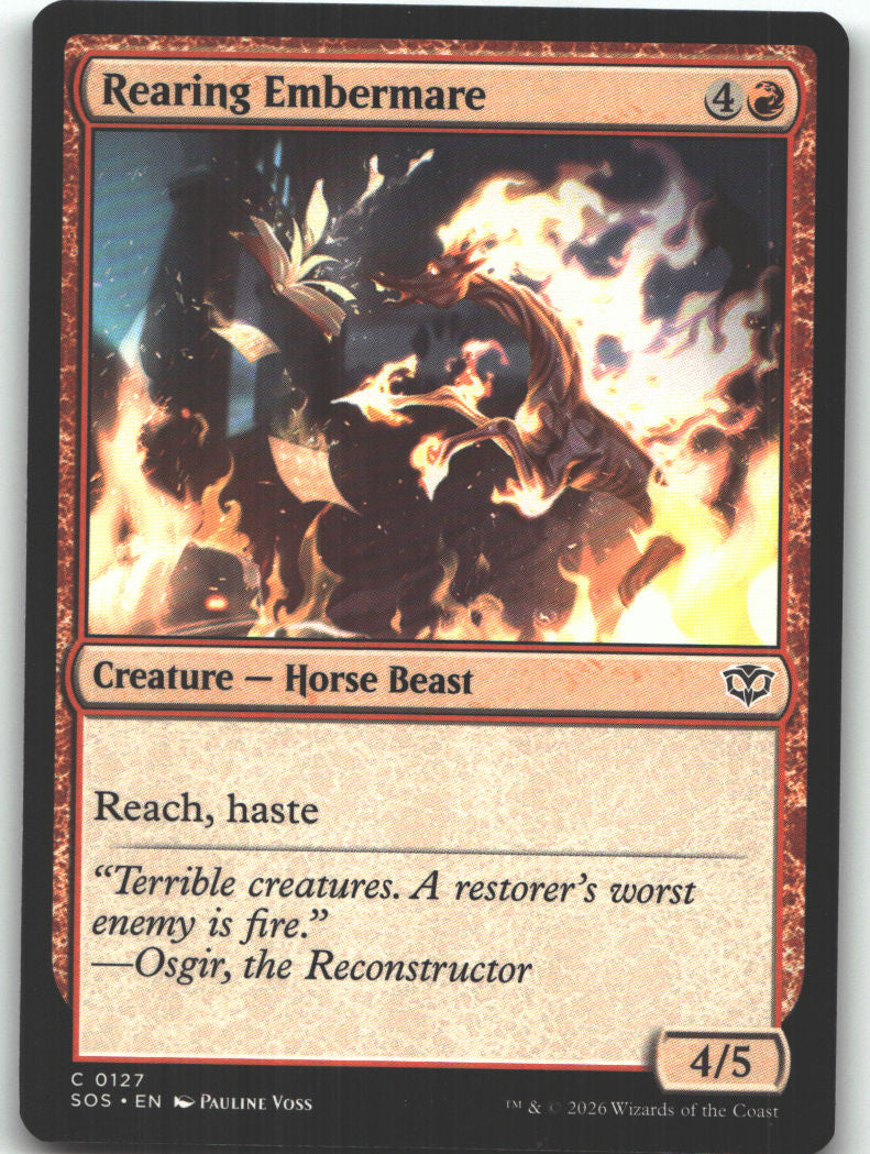 Rearing Embermare