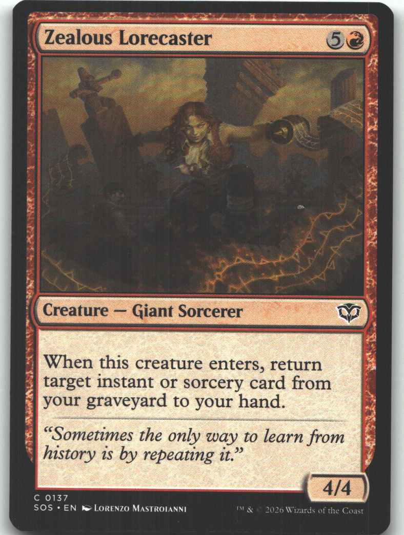 Zealous Lorecaster