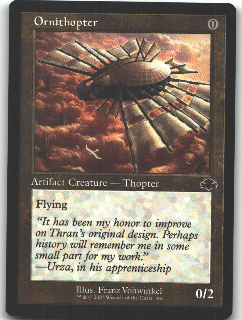 Ornithopter (Retro Frame)