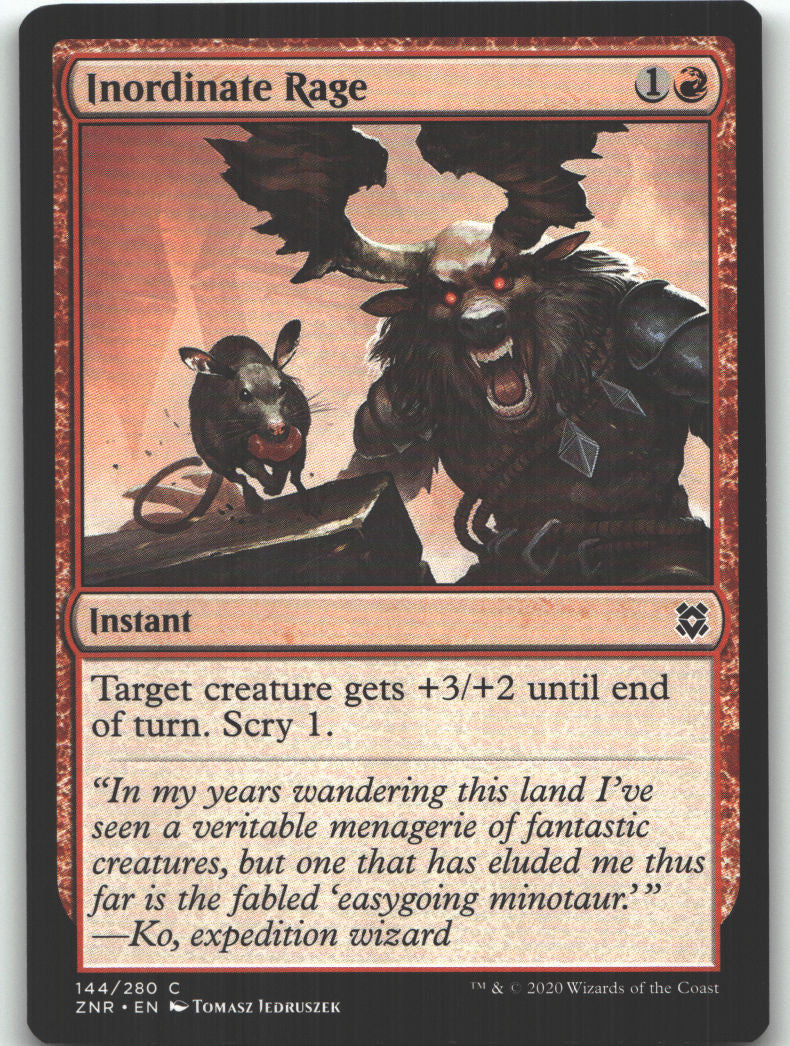 Inordinate Rage