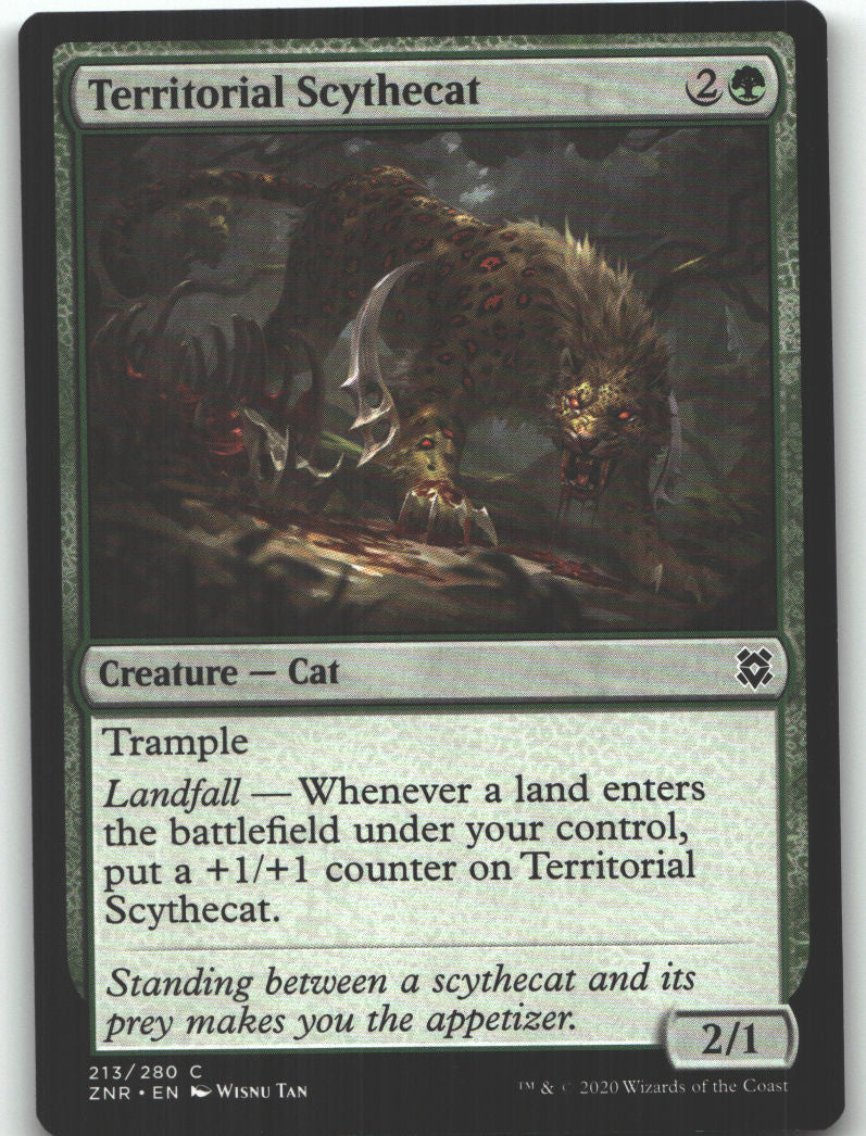 Territorial Scythecat