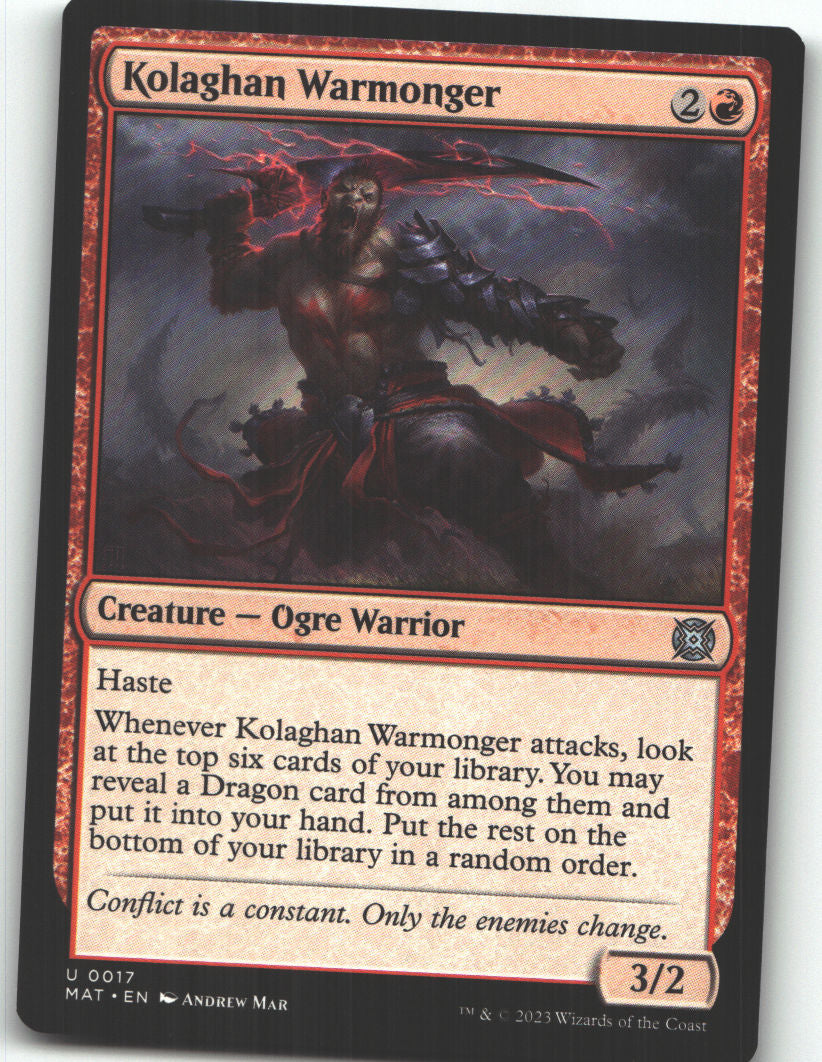 Kolaghan Warmonger