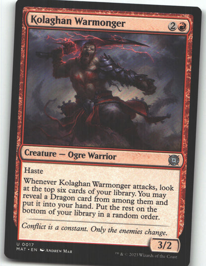 Kolaghan Warmonger