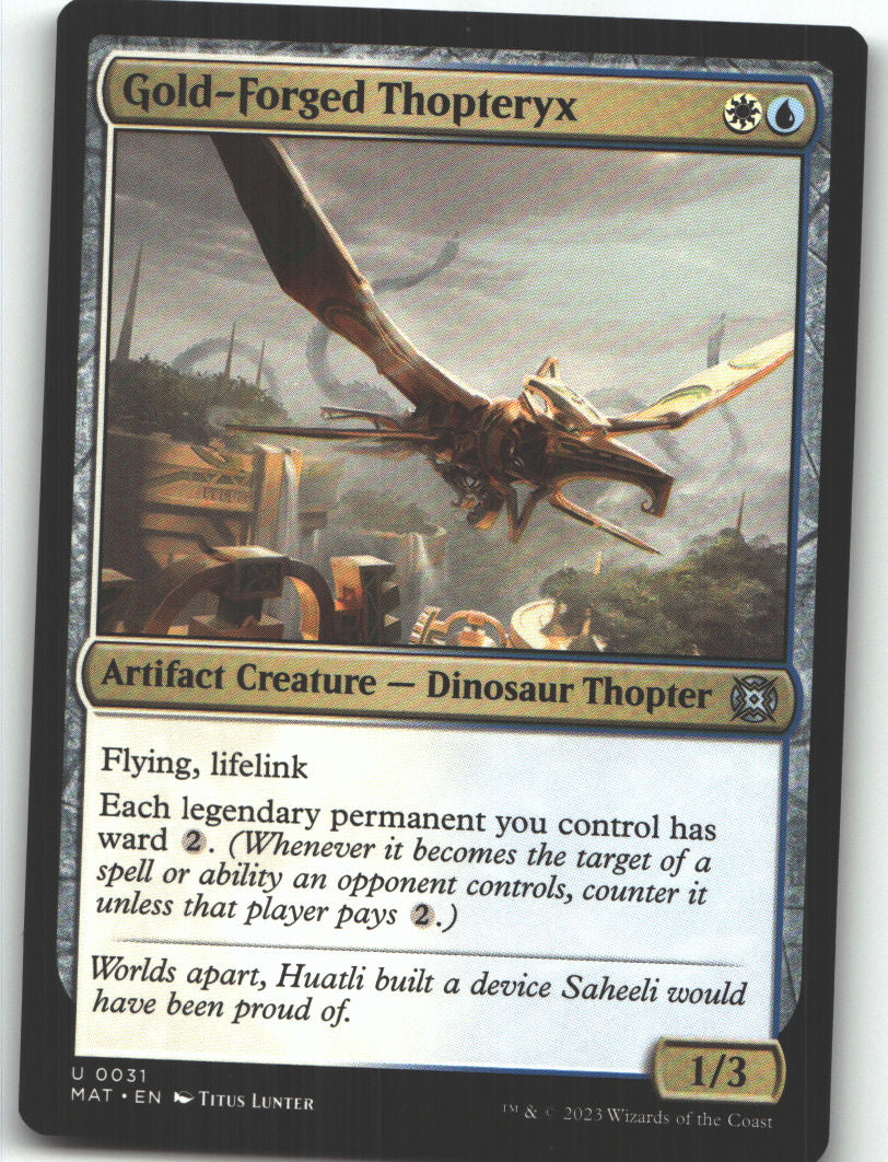 Gold-Forged Thopteryx
