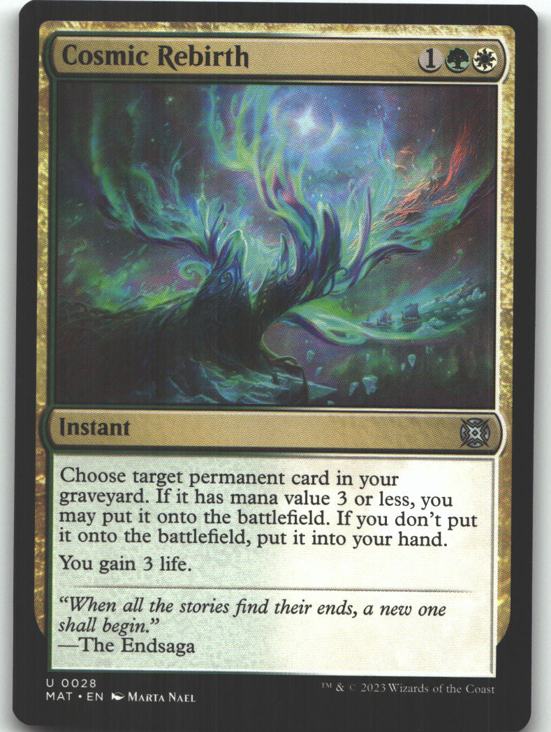 Cosmic Rebirth