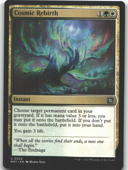 Cosmic Rebirth