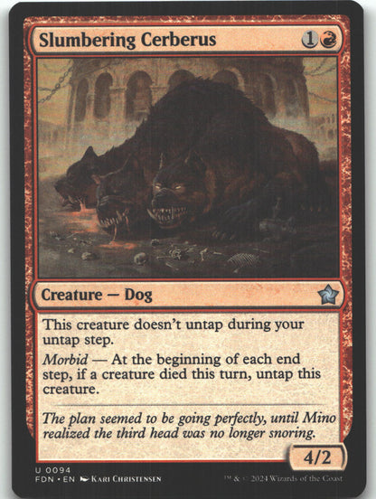 Slumbering Cerberus