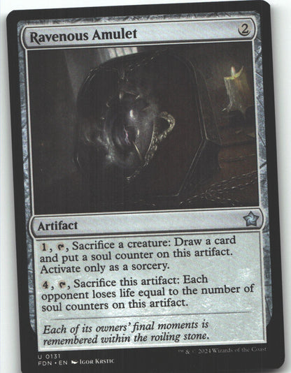 Ravenous Amulet
