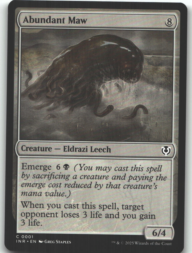 Abundant Maw