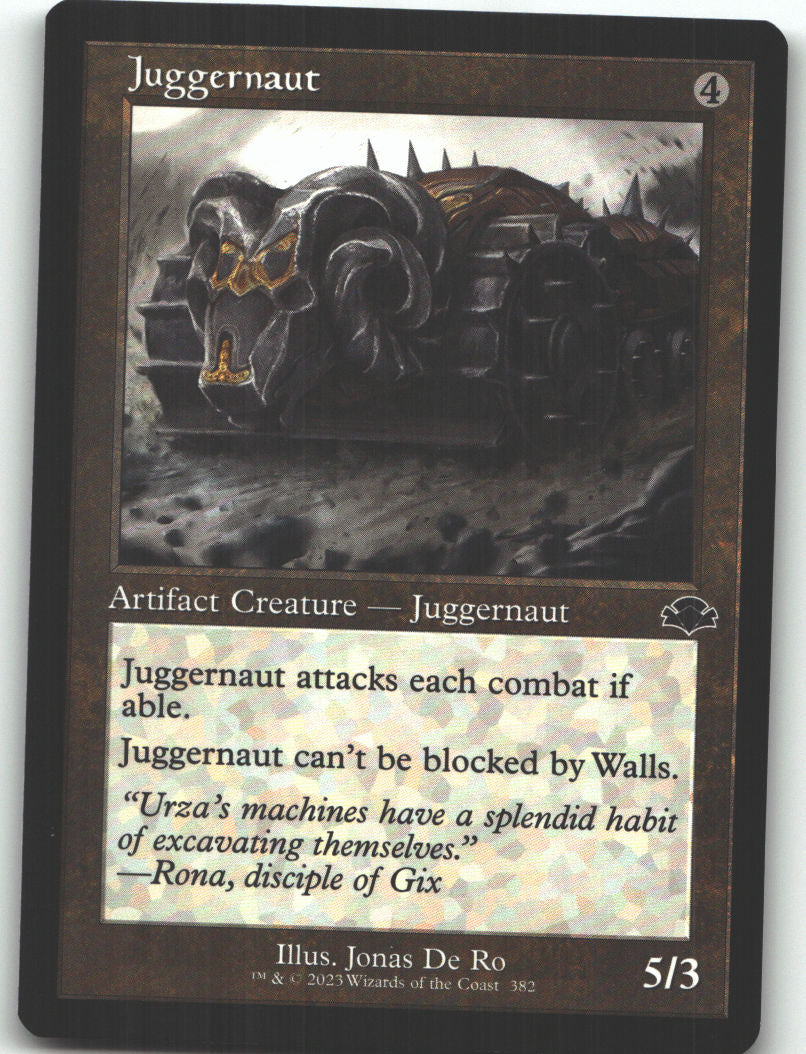 Juggernaut (Retro Frame)