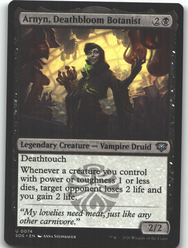 Arnyn, Deathbloom Botanist