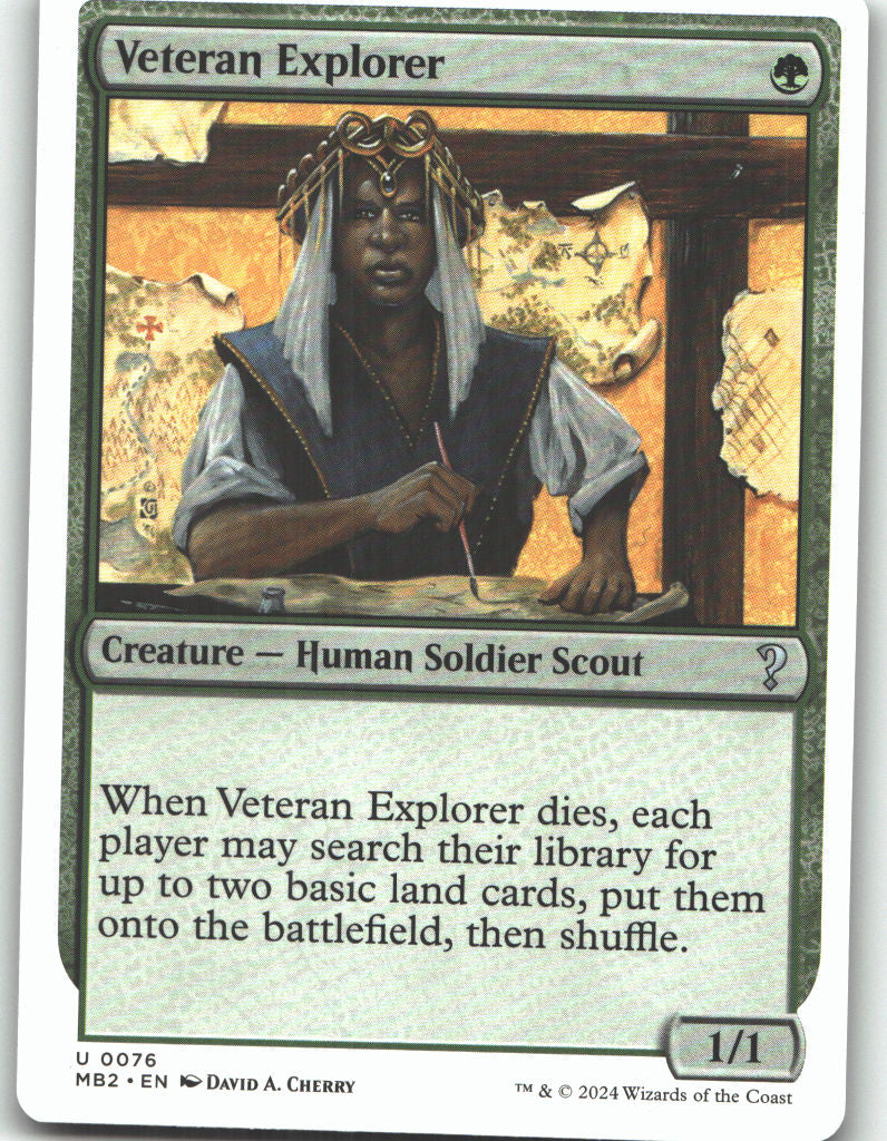 Veteran Explorer (White Border)