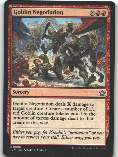 Goblin Negotiation