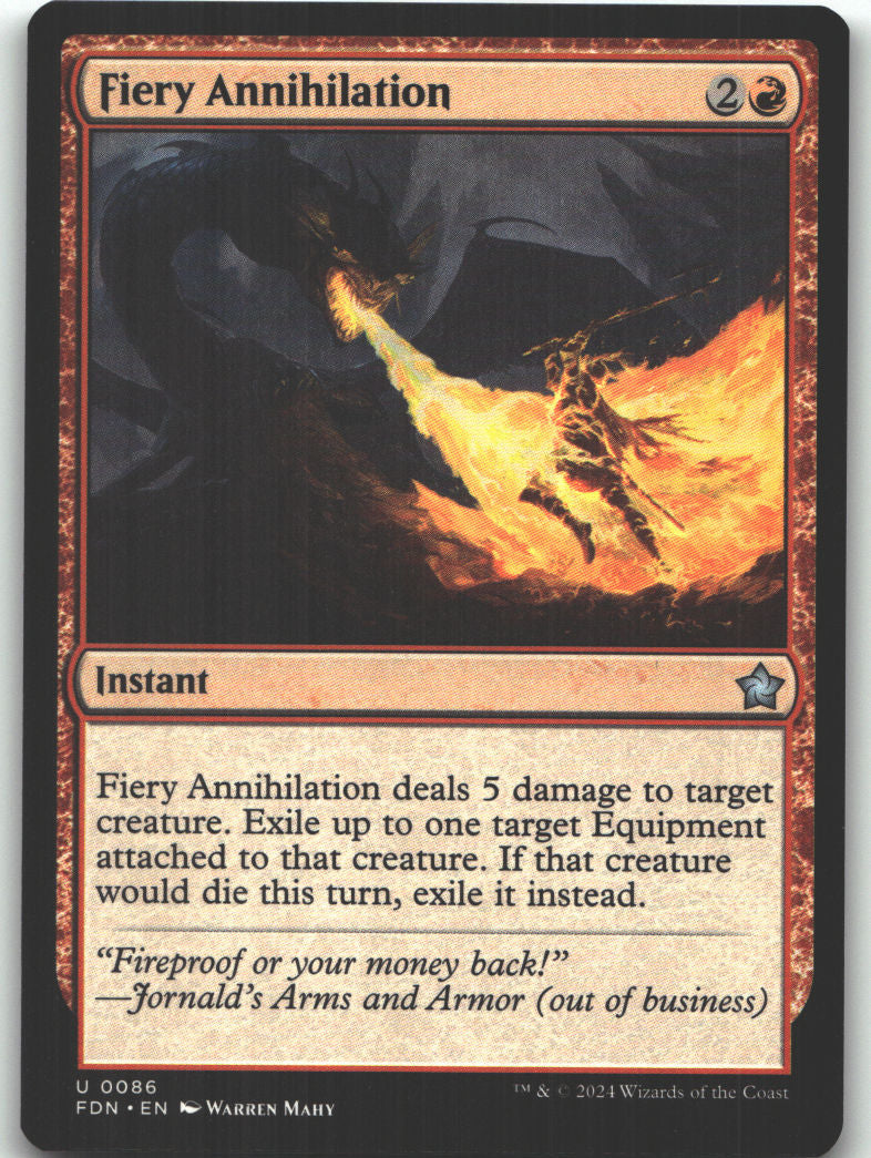 Fiery Annihilation