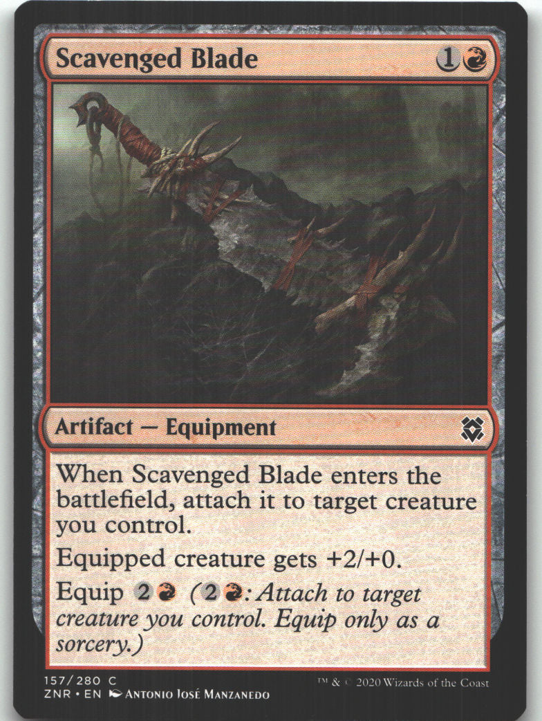 Scavenged Blade