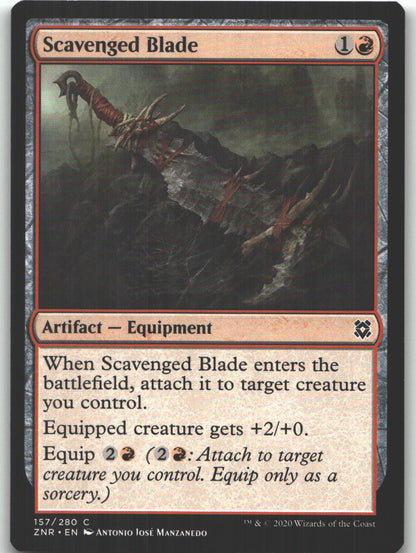 Scavenged Blade