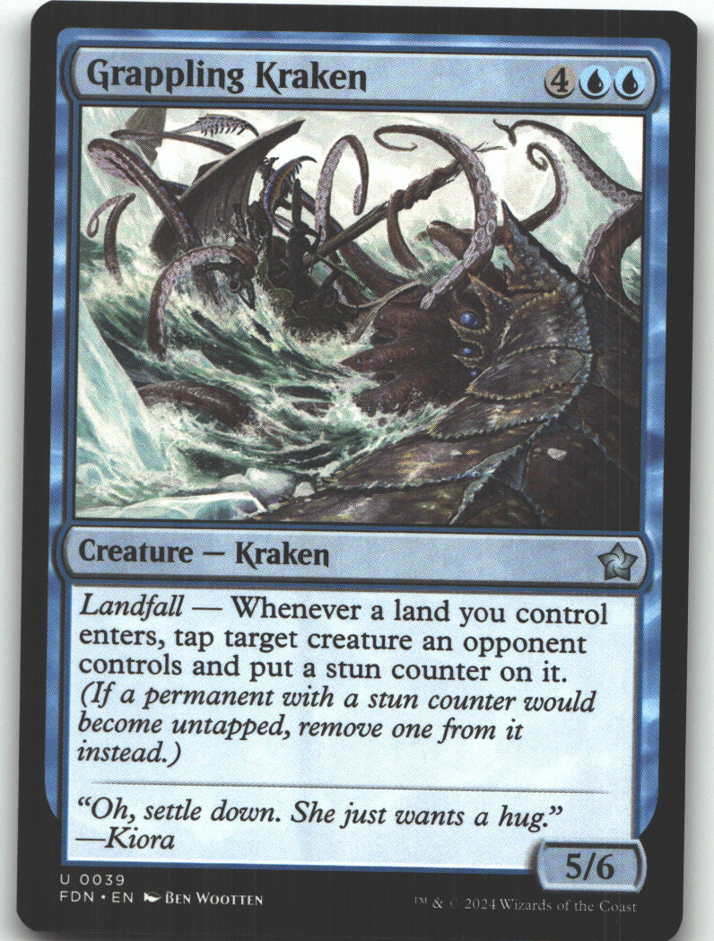 Grappling Kraken