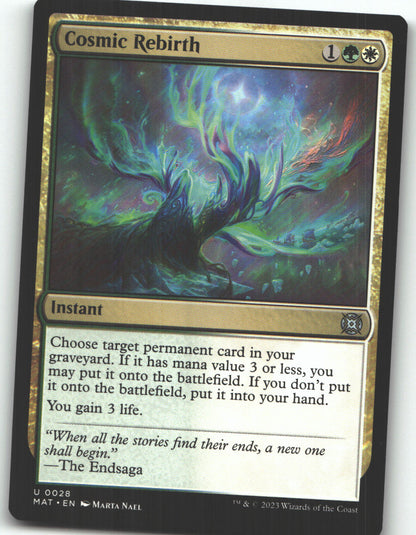 Cosmic Rebirth
