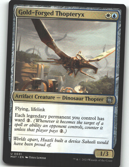 Gold-Forged Thopteryx
