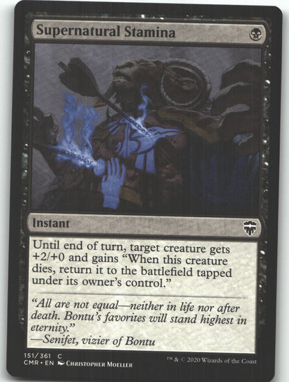 Supernatural Stamina