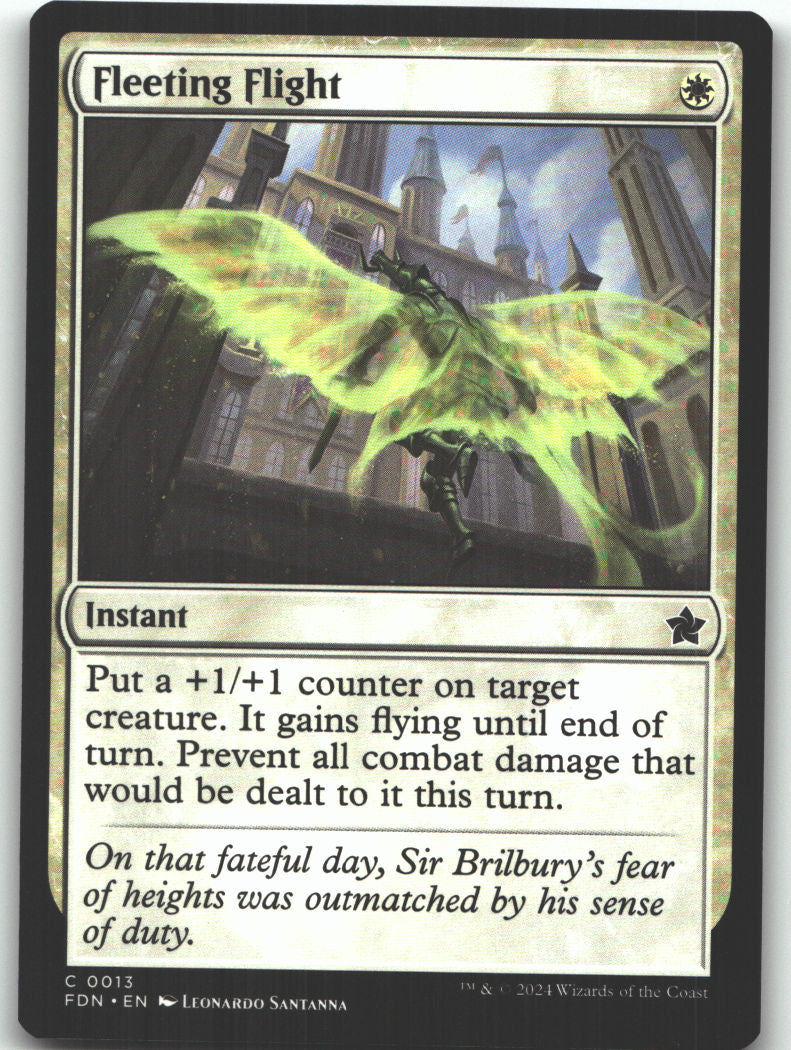 Fleeting Flight