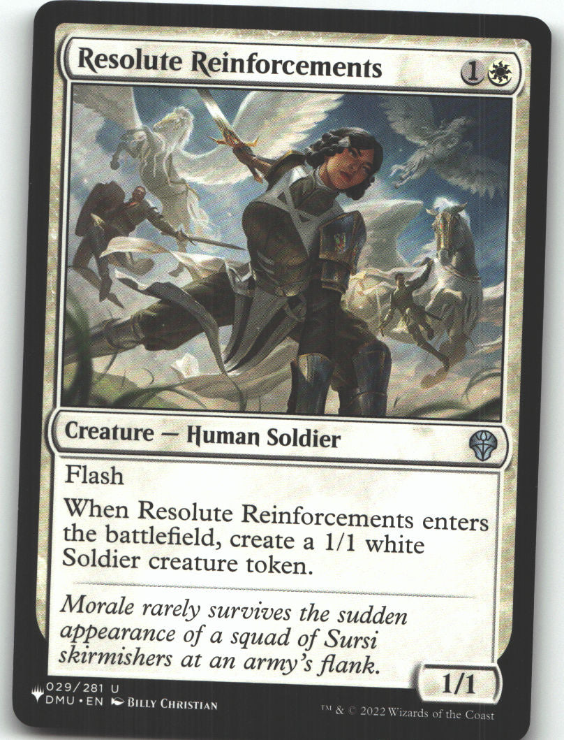 Resolute Reinforcements