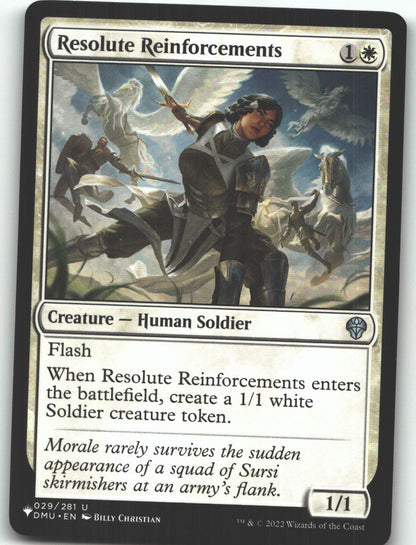 Resolute Reinforcements