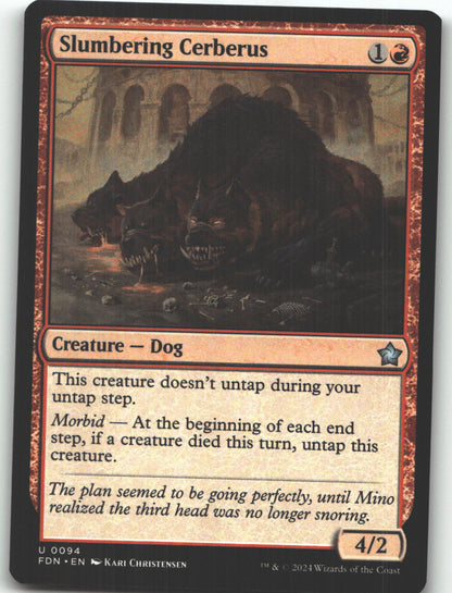 Slumbering Cerberus