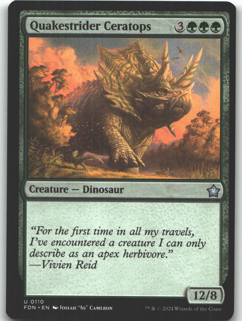 Quakestrider Ceratops