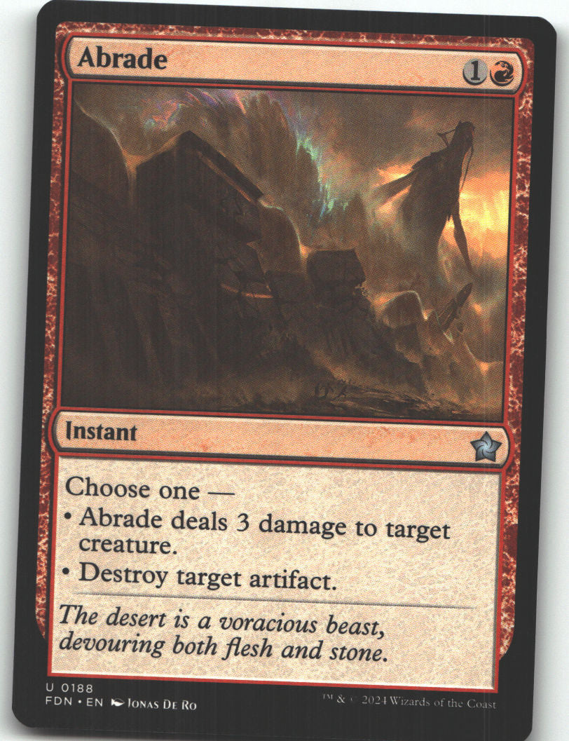 Abrade