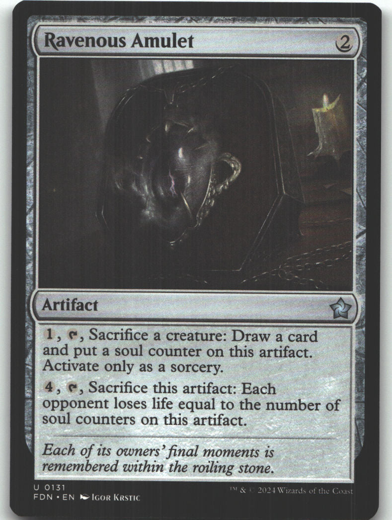 Ravenous Amulet