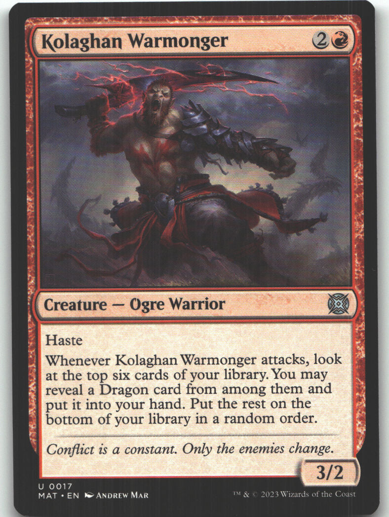 Kolaghan Warmonger