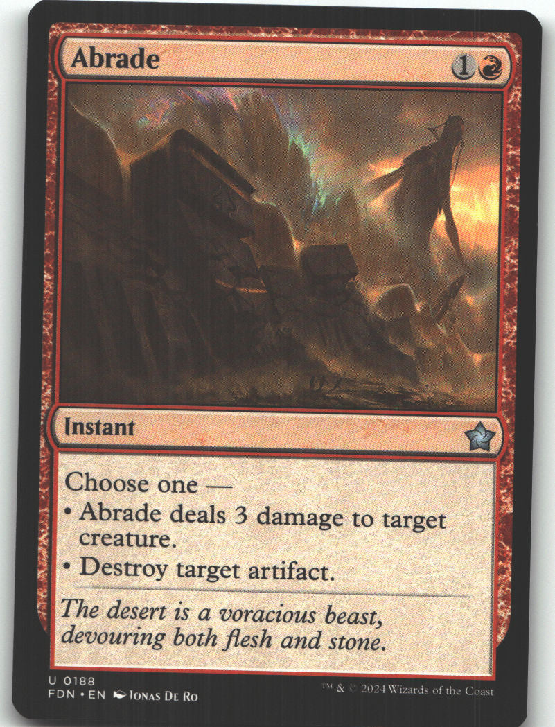 Abrade
