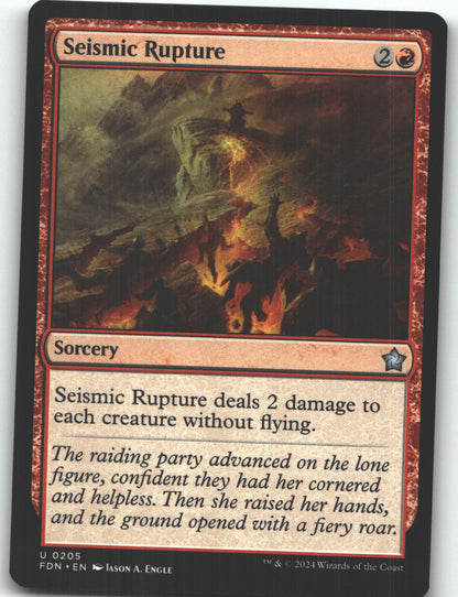 Seismic Rupture