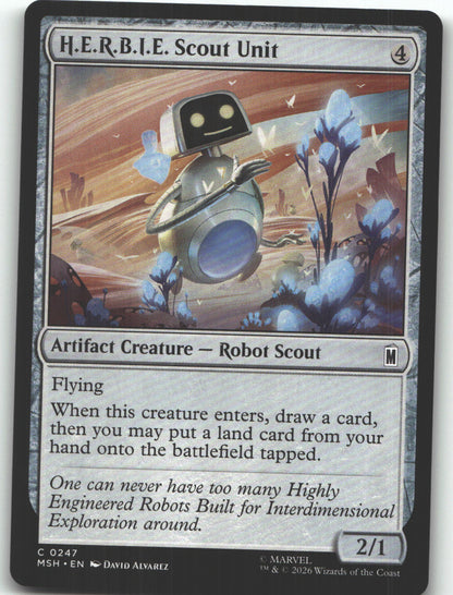 H.E.R.B.I.E. Scout Unit