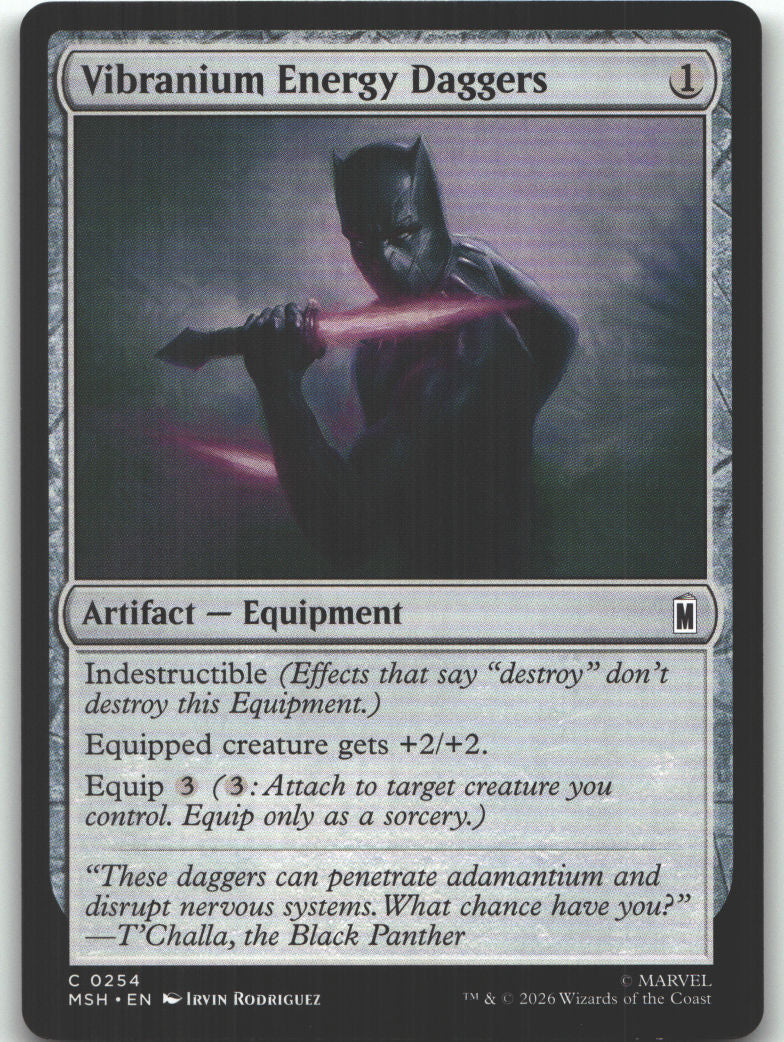 Vibranium Energy Daggers