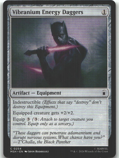 Vibranium Energy Daggers
