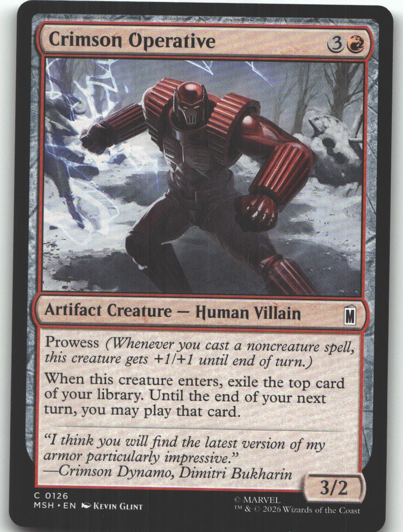 Crimson Operative