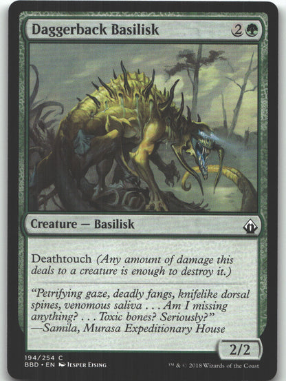 Daggerback Basilisk