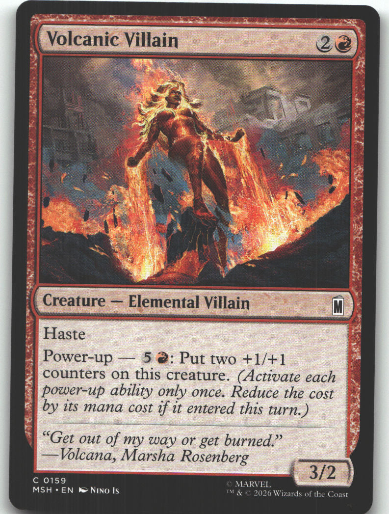 Volcanic Villain