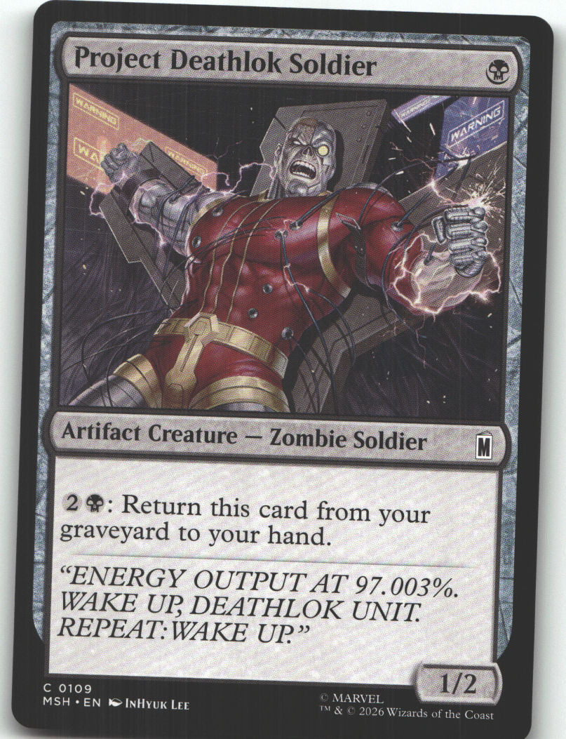 Project Deathlok Soldier