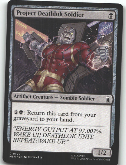 Project Deathlok Soldier