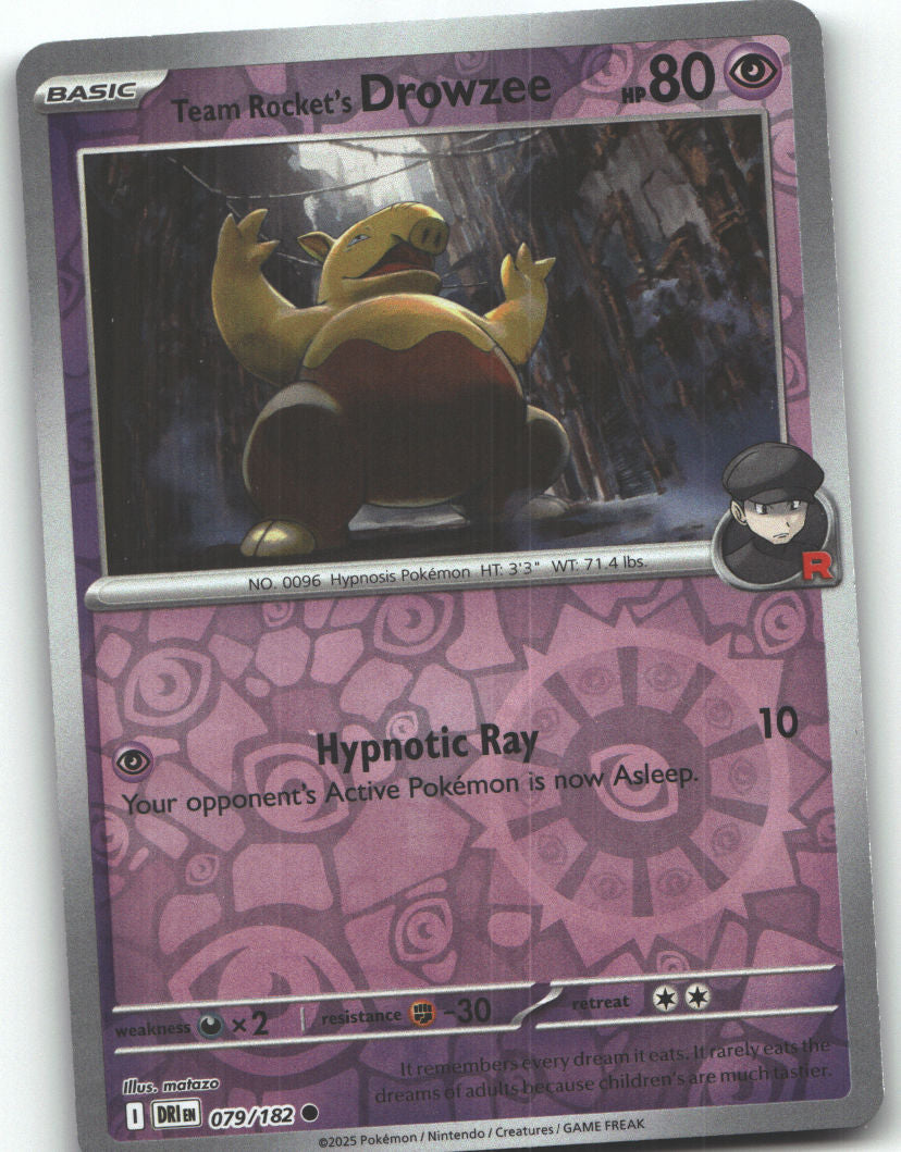 Team Rocket's Drowzee
